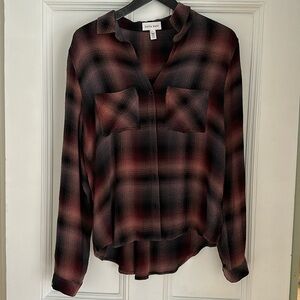 Bella Dahl plaid shirt